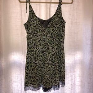 BCBGeneration Floral Romper